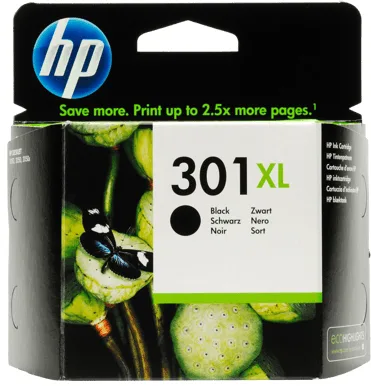 HP Bläckpatron HP 301XL Svart