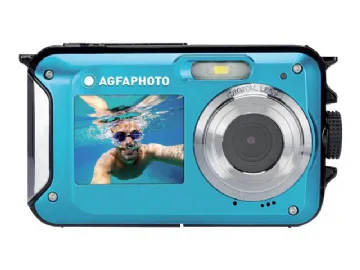 AGFA Digital Camera WP8000 CMOS WP 24MP Blue Full HD