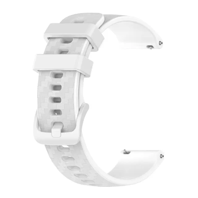 Armband för Garmin Vivoactive 4 och Venu Vit 22 mm