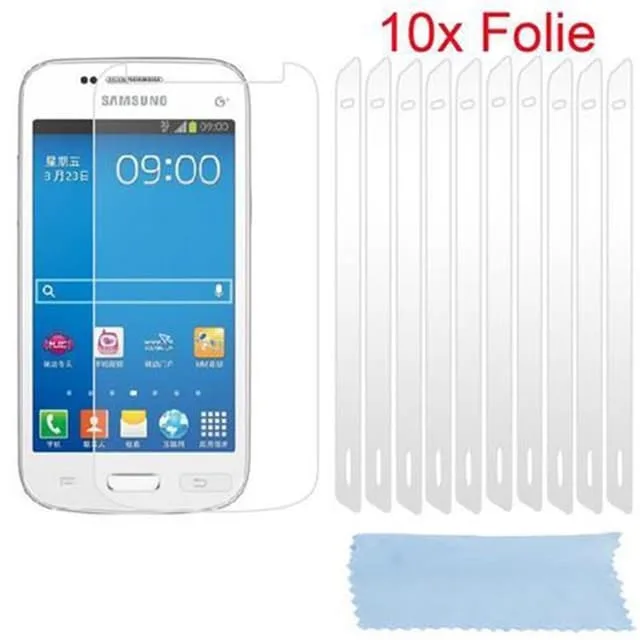 Cadorabo Samsung Galaxy TREND 3 Skyddsfilm 10x