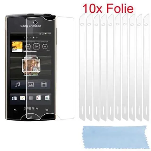 Cadorabo skyddsfilm för Sony Xperia Ray, 10-pack