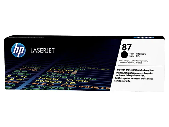 HP 87X Svart, 18000 sid