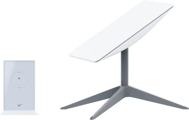 Starlink Gen 3 justerbar monteringssats som är kompatibel med Starlink Gen 3/V3 standard platt vinkeladapter, takmontering för satellitinternet-kit