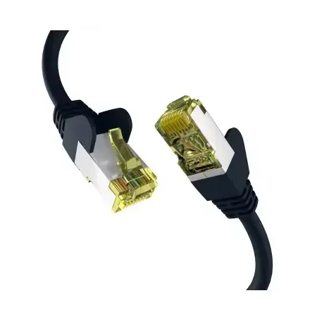 EFB Cat6a patchkabel Svart 50 m S/FTP