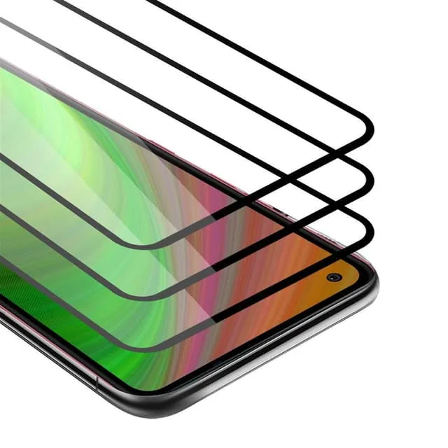 Cadorabo LG K51S skyddsglas 3-pack