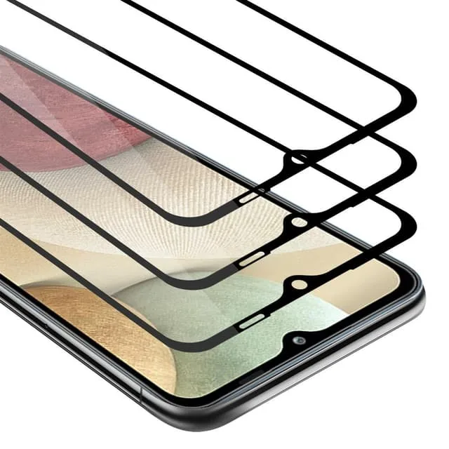 Samsung Galaxy A12 / M12 3x Skyddsglas Skyddsfilm