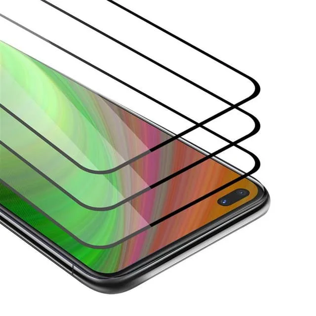 Cadorabo Oppo A92s skyddsglas 3-pack