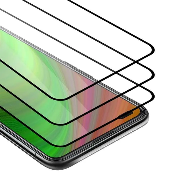 Cadorabo Oppo Reno4 skärmskydd, 3-pack