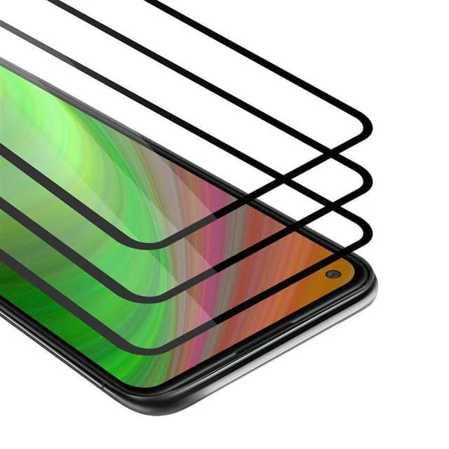 Cadorabo Oppo FIND X2 skyddsglas 3-pack