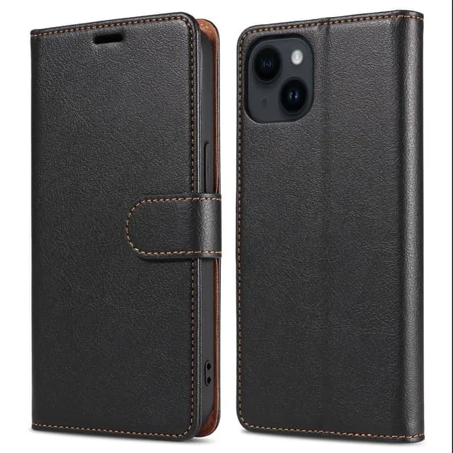 MTK Till iPhone 15 Plus Retro Plånboksfodral / Fodral