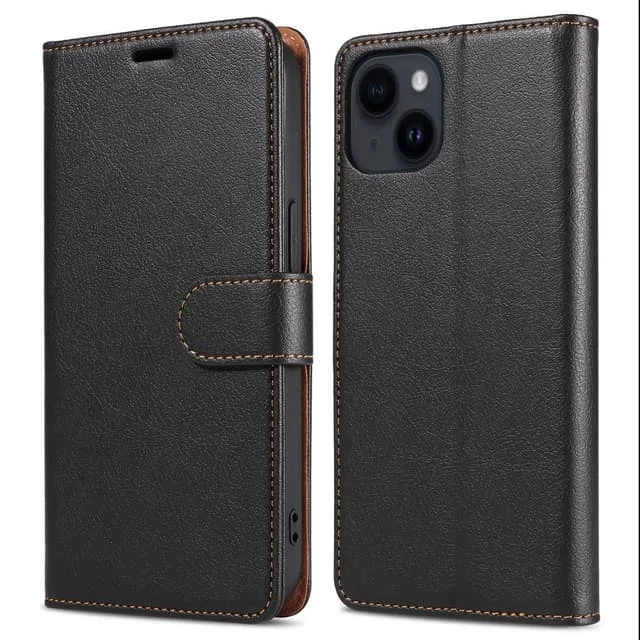 MTK Till iPhone 15 Pro Retro Plånboksfodral / Fodral