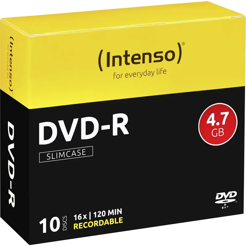 Intenso - DVD-R x 10 - 4.7 GB