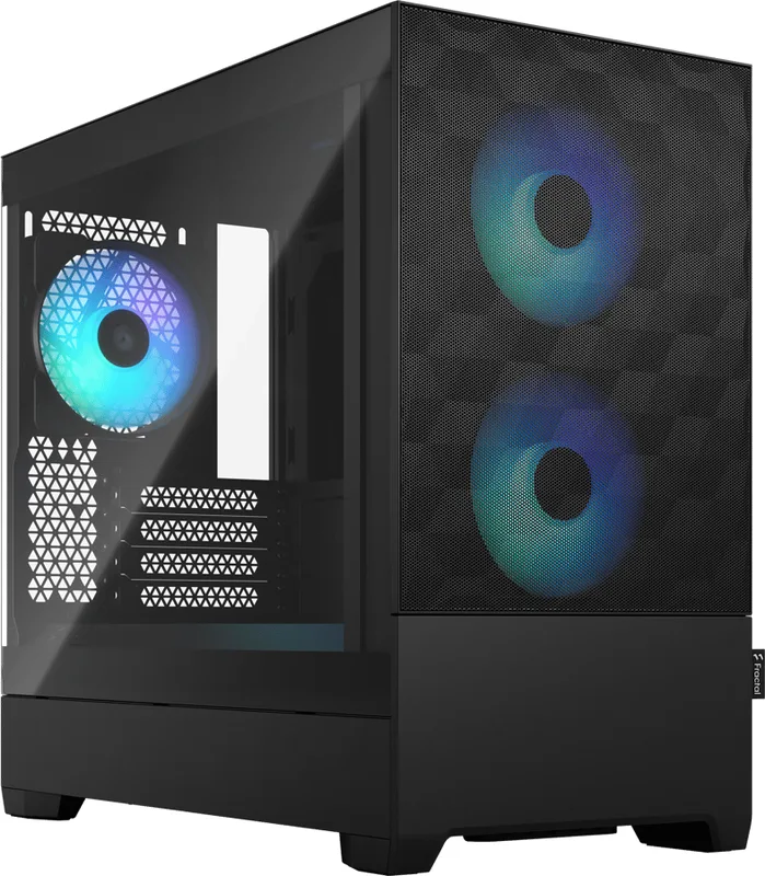 Fractal Design Pop Mini Air RGB Tempered Glass Clear Tint, MicroATX