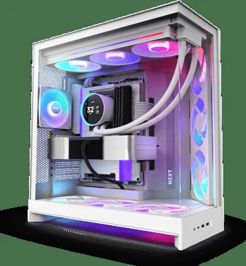 NZXT H9 Flow RGB+ 2025 Vit