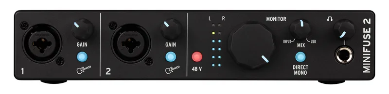 Arturia MiniFuse 2 ljudkort, svart