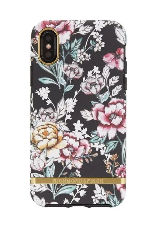 24 Richmond & Finch Black Floral fodral