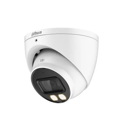 Dahua HAC-HDW1239T-A-LED-0280B-S2 2MP Full Color Dome Kamera, 2.8mm, Inbyggd Mikrofon, IP67