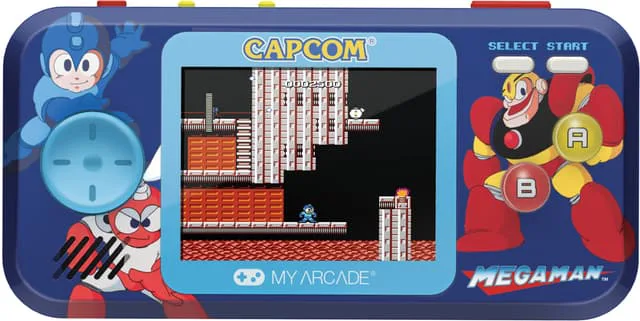 MY ARCADE Pocket Player Pro Mega Man handhållen