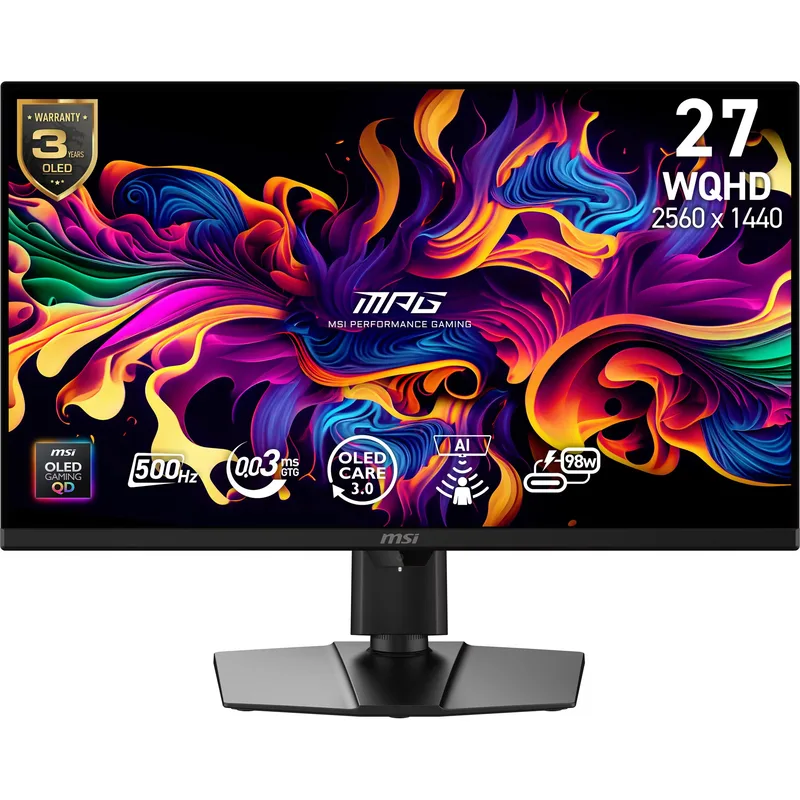 MSI MPG 271QRDE QD-OLED X50 26,5" QHD Gamingskärm