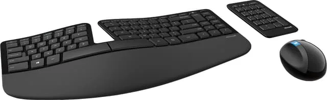 Microsoft Sculpt Ergonomic Desktop tangentbord och mus