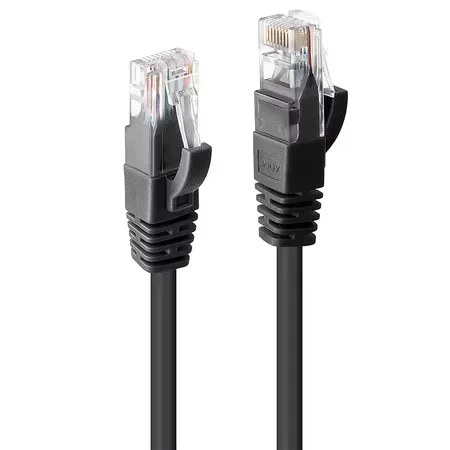 Lindy 48079 nätverkskabel Cat6 U/UTP 3 m svart