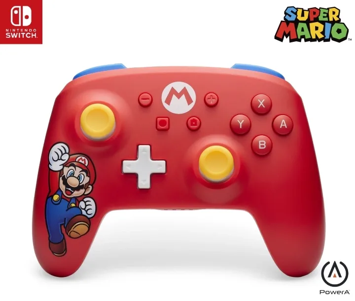 PowerA Trådlös handkontroll - Mario Joy