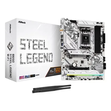 ASROCK B650 STEEL LEGEND WIFI med 1xHDMI och 1xDP