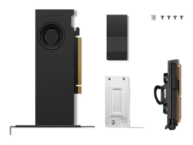 NVIDIA - Grafikkort - RTX PRO 2000 Blackwell - 16 GB GDDR7 - PCIe 5.0 x8 - 4 x Mini DisplayPort - brun låda - för ThinkCentre neo 50q QC; ThinkStatio