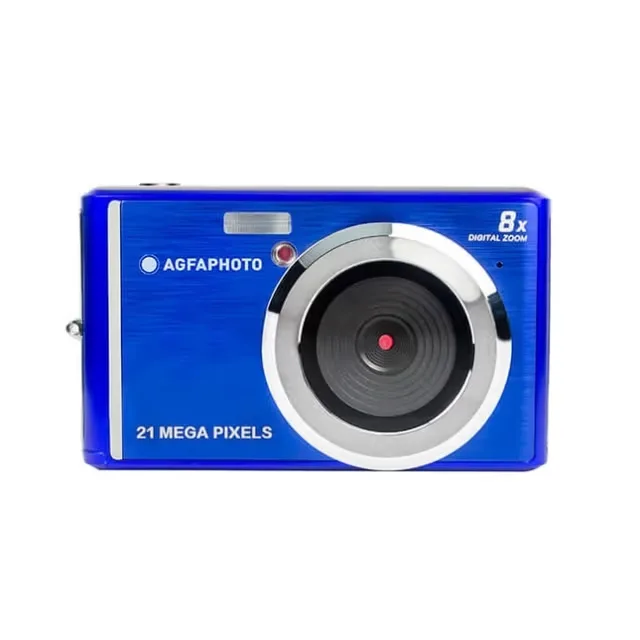 AgfaPhoto DC5200 kompaktkamera, blå, 21 MP