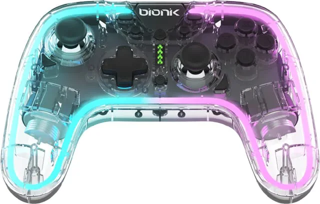 BIONIK Neoglow trådlös spelkontroll för Nintendo Switch
