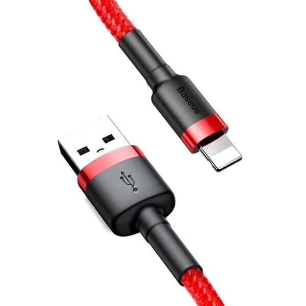 Baseus Cafule Flätad USB-kabel USB till Lightning