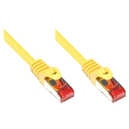 Alcasa Cat6 S/FTP nätverkskabel Gul 5 m