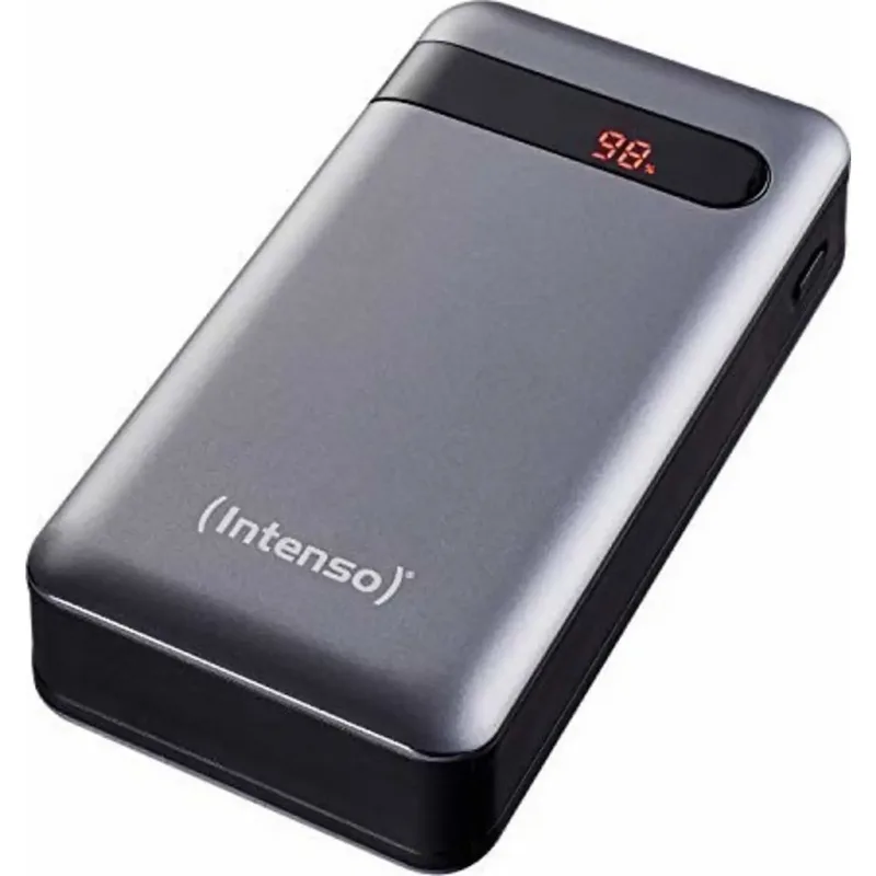 Intenso PD20000 Powerbank 20000 mAh Quick Charge 3.0, Power Delivery 3.0 LiPo Svart Statusindikering