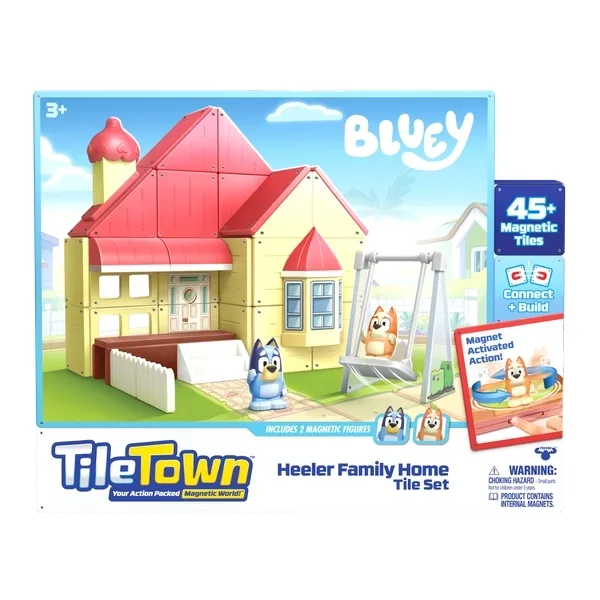 Bluey Tile Town - Bluey Heeler House