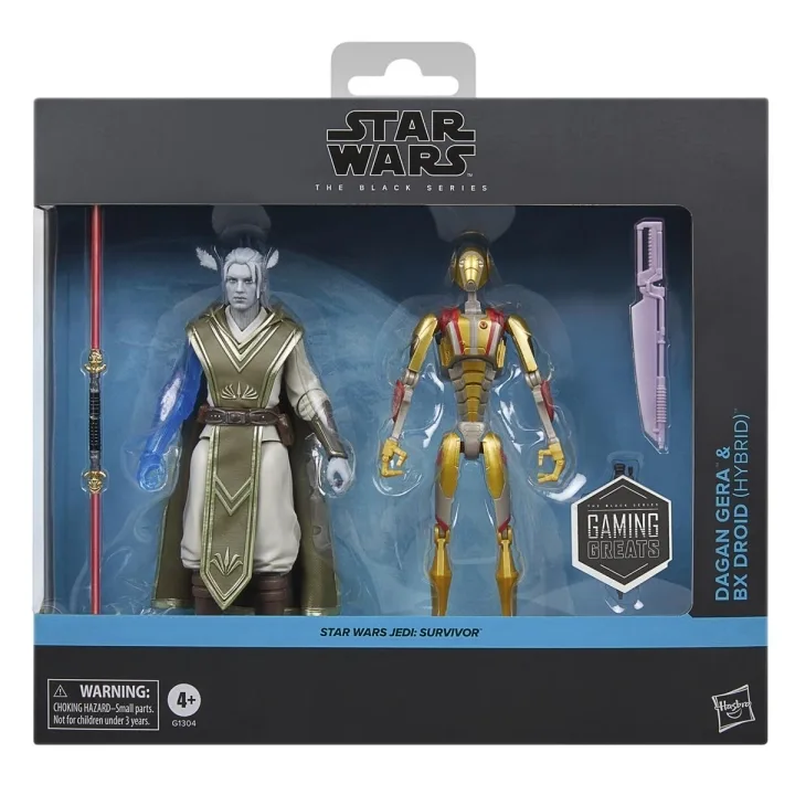 Star Wars The Black Series 6 Inch Figure Dagan Gera & BX Droid