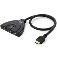 Equip 332703 HDMI-switch, 3 in, 1 ut
