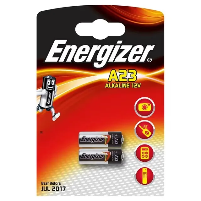 Energizer A23/E23A alkaliskt batteri, 2-pack