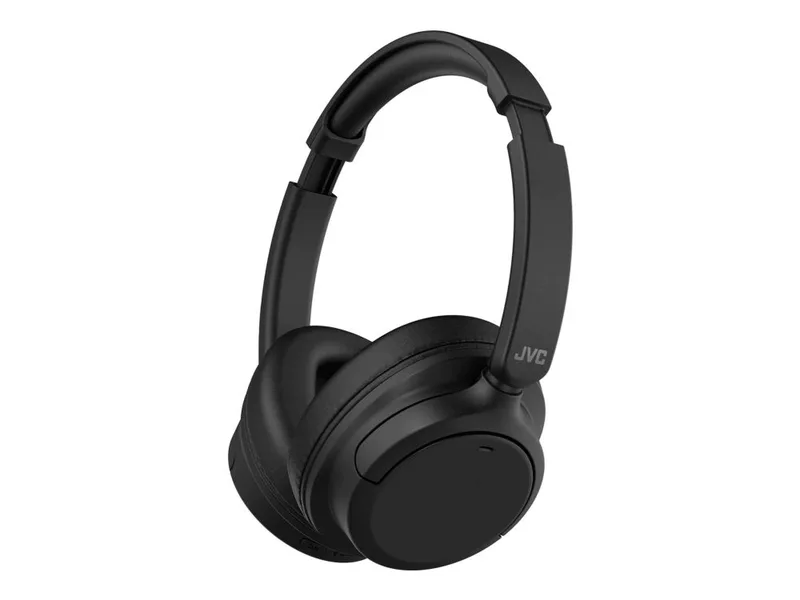 JVC HA-S95N - Hörlurar med mikrofon - fullstorlek - Bluetooth - trådlös, kabelansluten - aktiv brusradering - 3,5 mm kontakt - ljudisolerande
