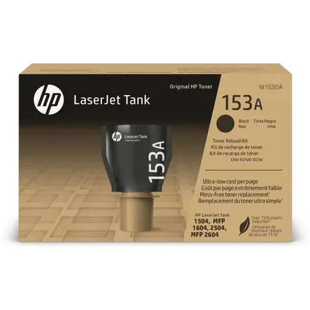 HP 153X svart original LaserJet Tank Toner Reload Kit