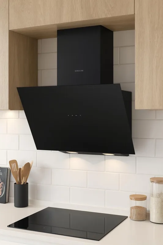 Silverline Ask, svart 90 cm