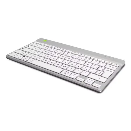 R-Go Compact Break tangentbord, italiensk layout, Bluetooth, vitt