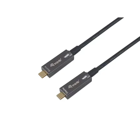 Equip USB-kabel USB-C till USB-C/A, 2 m, 20 Gbps, svart