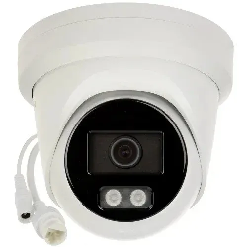 Hikvision DS-2CD2346G2H-IU(4mm)(eF) 4 MP kamera med fast turret nätverkskamera driven av Darkfighter