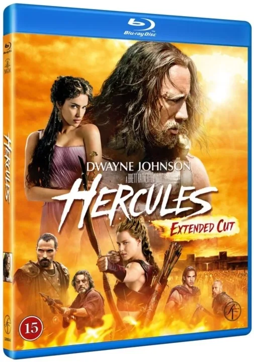 Hercules med Dwayne Johnson, utökad version (Blu-ray)
