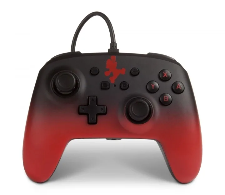 PowerA Nintendo Switch Enh trådbunden handkontroll – Mario Fade
