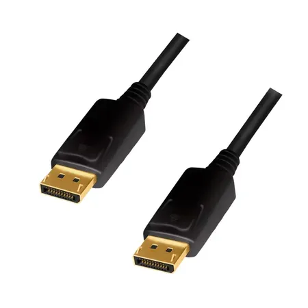 LogiLink CD0102 DisplayPort-kabel 3 m svart