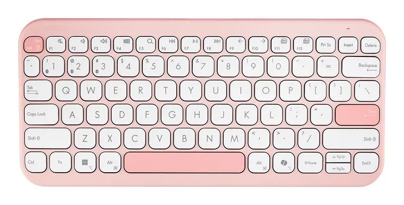 ASUS KW100 Tangentbord rosa GE
