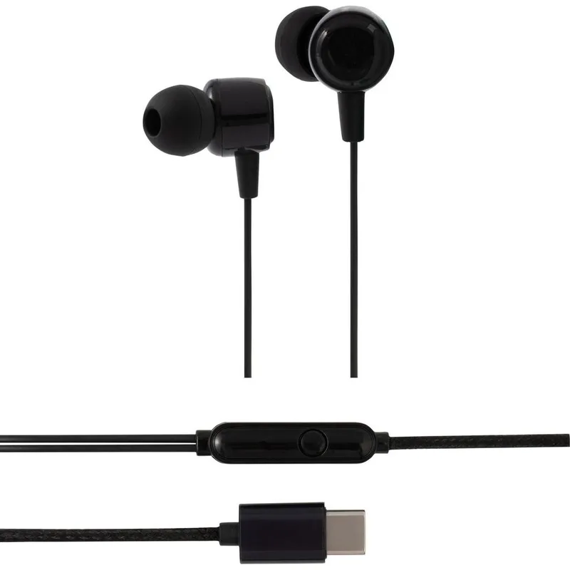 Champion - In-Ear hörlurar USB-C Svart - A13010