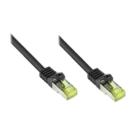 Alcasa Cat7 S/FTP nätverkskabel Svart 3 m