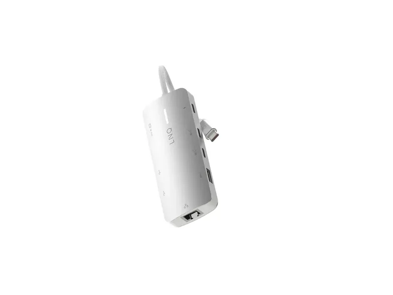 LINQ 8in1 8K PRO USB-C-hubb 140 W med HDMI 2.1 och 2,5 Gbps Ethernet